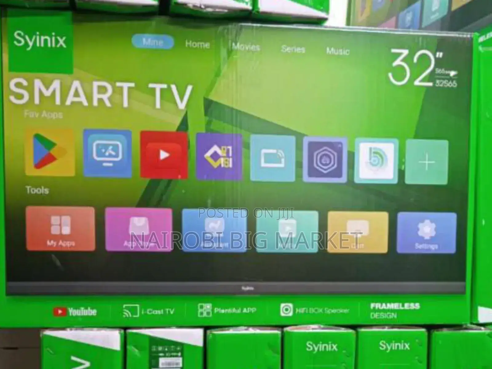 Simply Amazing Experience 
Syinix 32smart V
