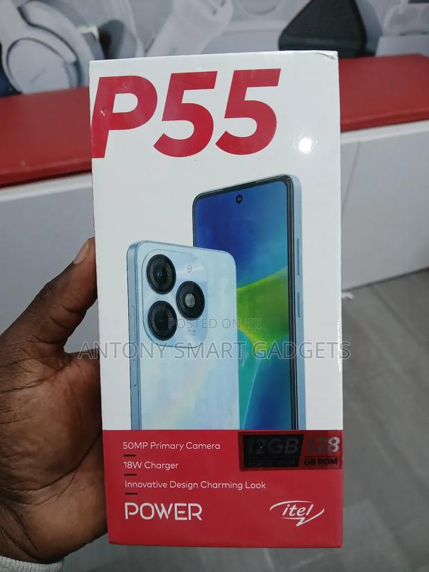 New Itel P55 128 GB Black - thumbnail 3