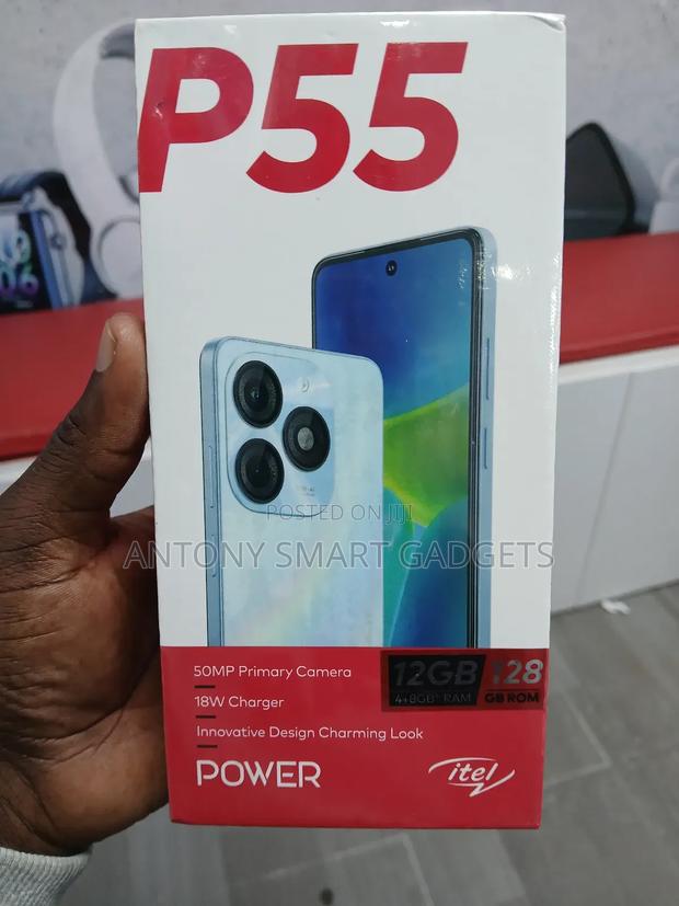 New Itel P55 128 GB Black - thumbnail 4