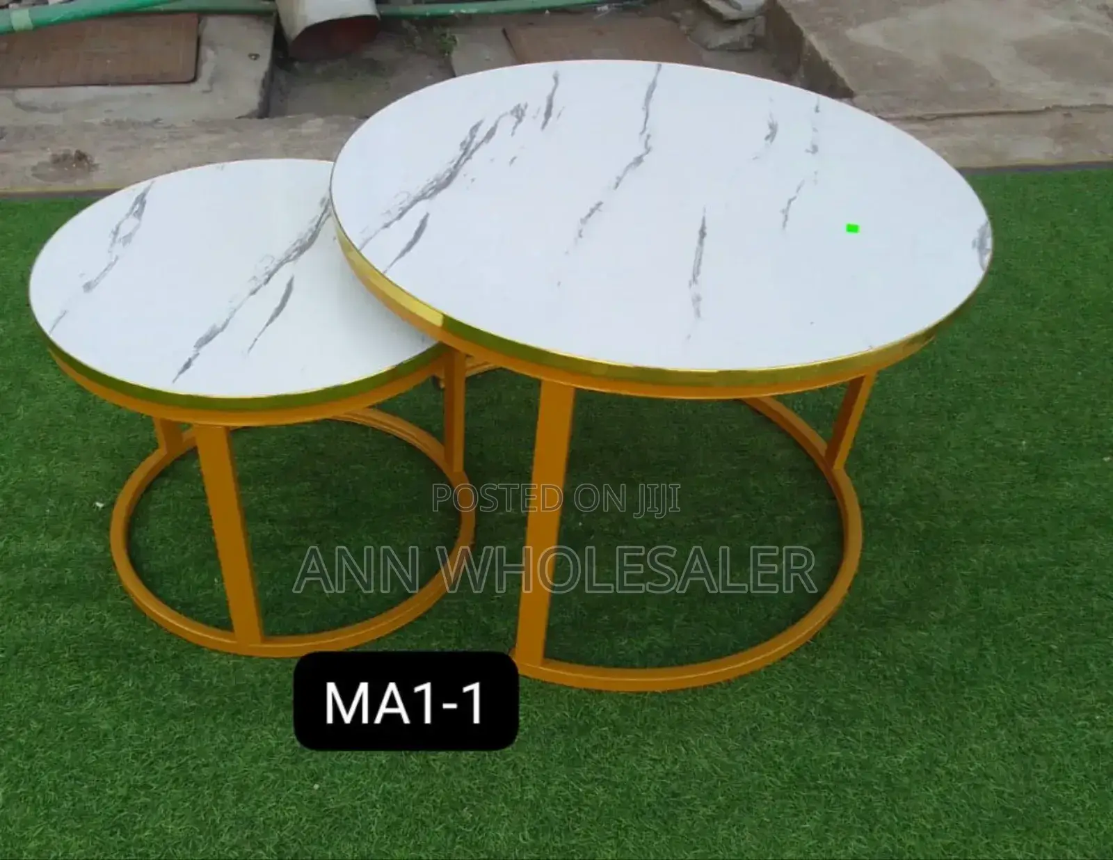 Marble Table ( Mdf) Nesting Table