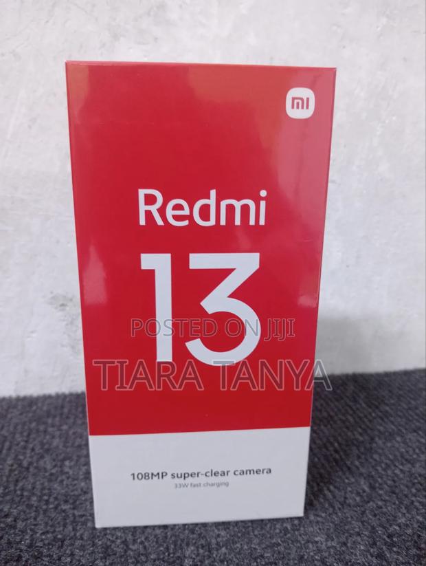 New Xiaomi Redmi 13 256 GB Black