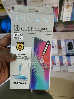 Akcoo Galaxy Note 10 Tempered Glass Screen Protector, Uv - thumbnail 2
