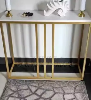 Gold Modern Console Table