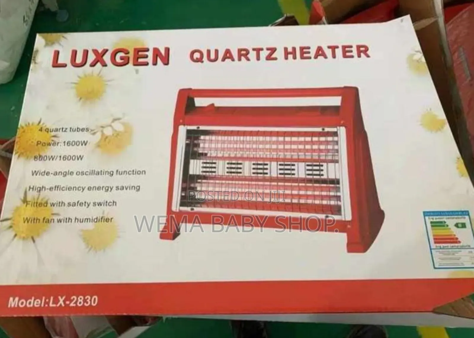 Luxgen Quartz Room Heater