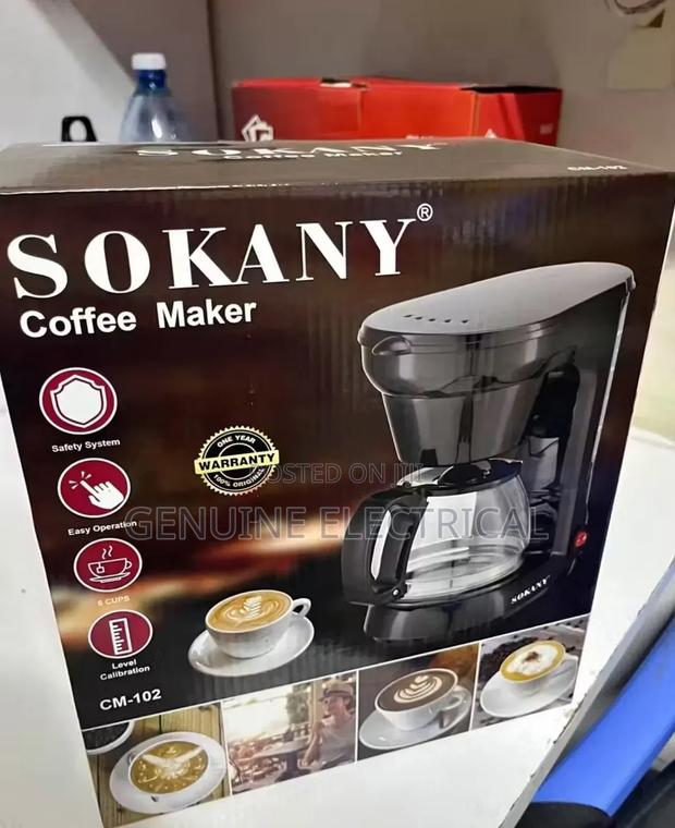 Sokany Coffee Maker Machine - 12 Cups Anti-Drip Device