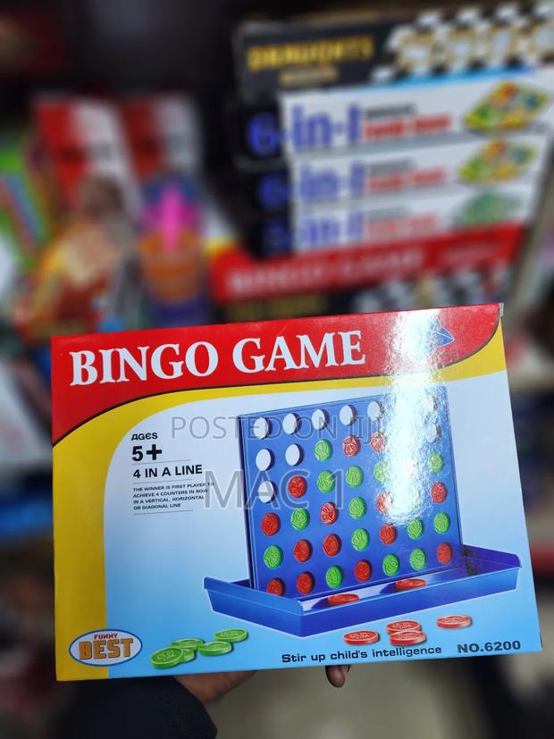 Bingo Game 4 in a Line - main view