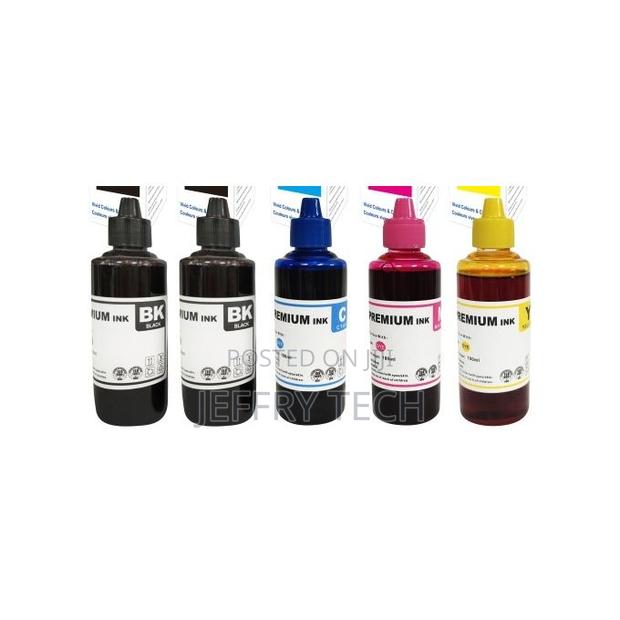 Premium Refill Ink Premium 5 Color 100 Ml for Ink Printers