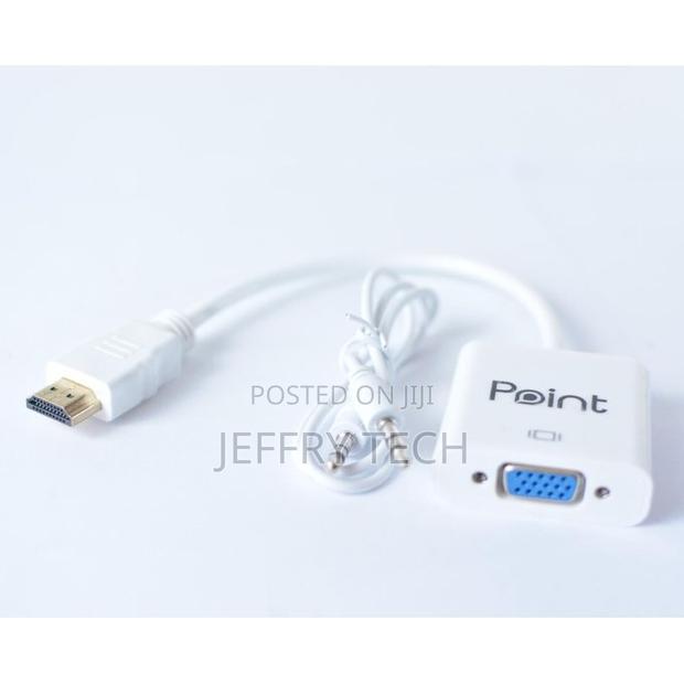 Point Cable Adapter Hdmi to Vga + Audio 3.5mm - main view