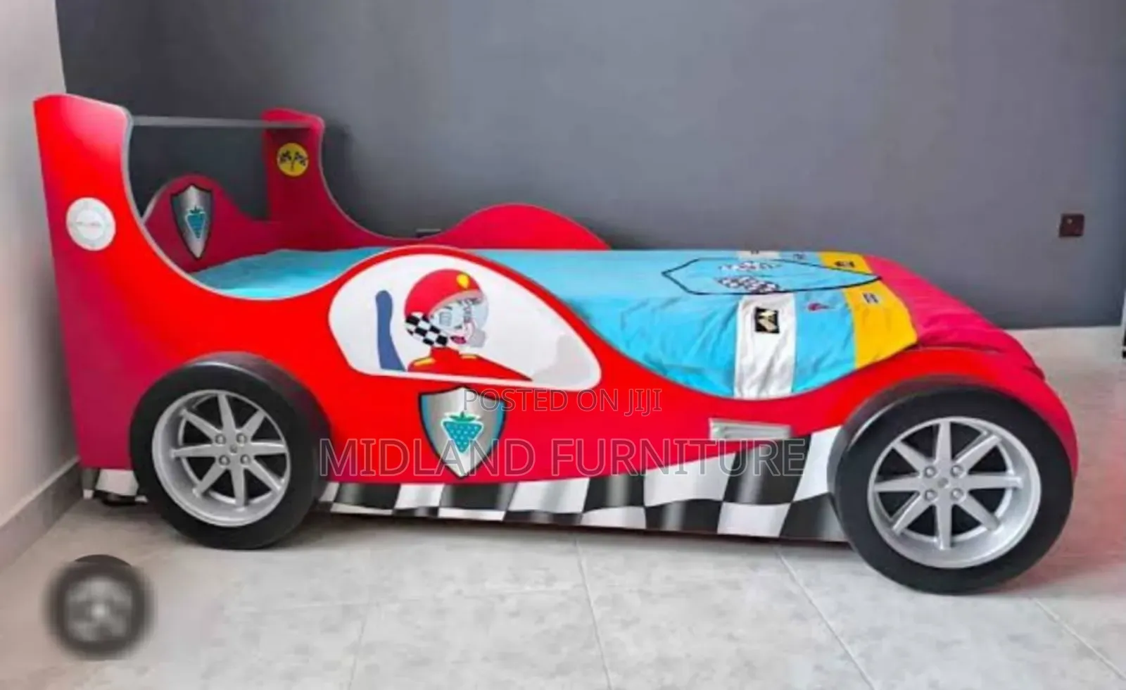Race -Car Beds for Children. Customized With Lights