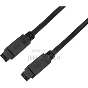 Firewire 800 Black Cable 9-Pin to 9-Pin Ieee 1394b for Pc