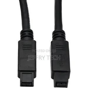 Firewire 800 Black Cable 9-Pin to 9-Pin Ieee 1394b for Pc