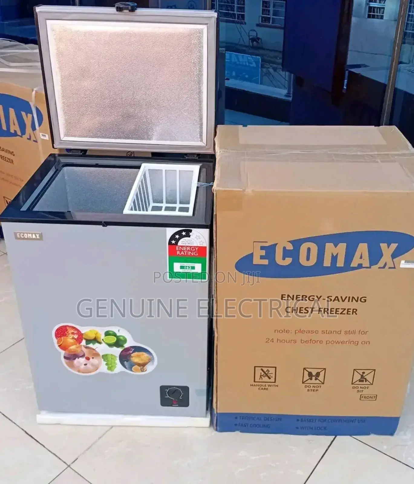 207w Ecomax 109l Chest Freezer