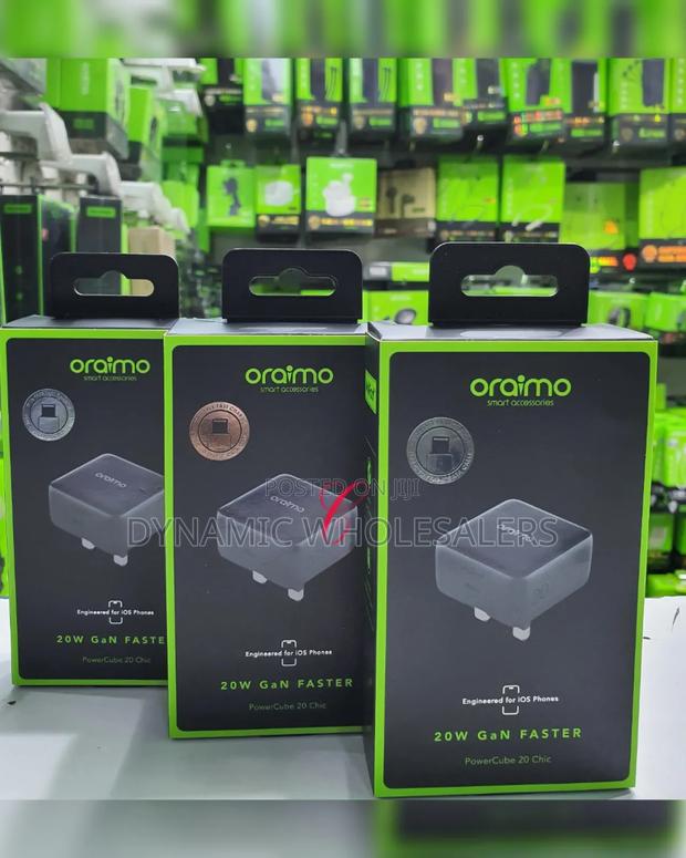 Oraimo Powercube Fast Charger - thumbnail 3