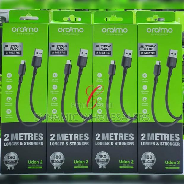 Oraimo *Type C 2m* Ocd-C56 Data Cables - thumbnail 2
