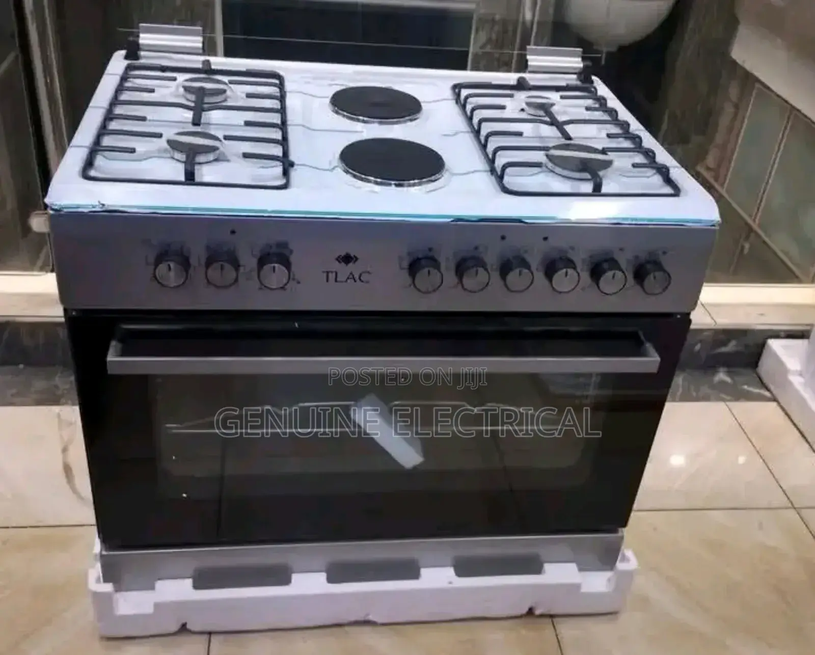 Tlac 60 by 90 Dual Fuel Cooker With Glass Lid
