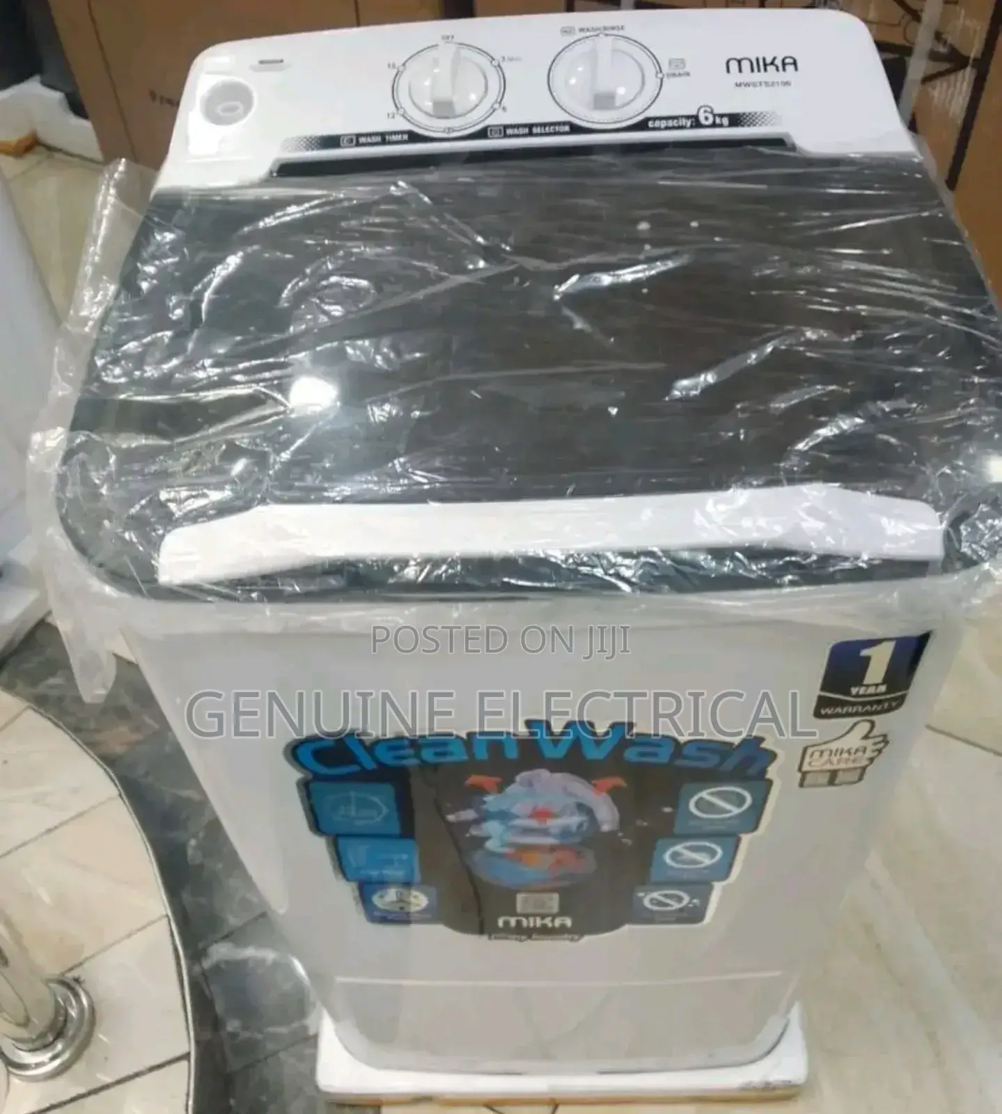 Mika 6kg Washing Machine:Efficient Cleaning for Smaller Load