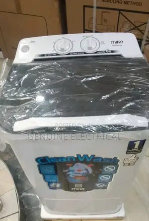 Mika 6kg Front Load Washing Machine – Smart, Fast,