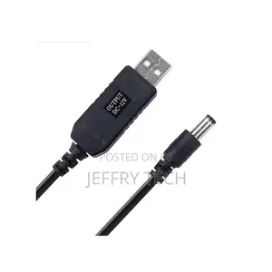 King Usb Power Cable With Dc 5v to 12v Converter for Router