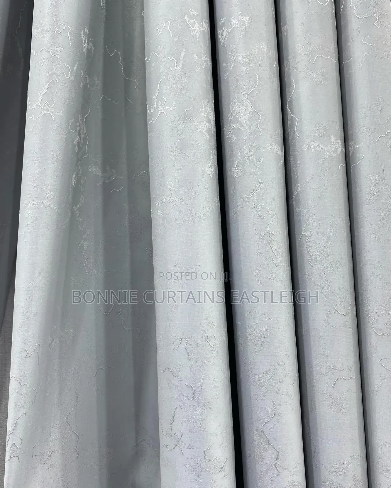 Cream Velvet Dinning Curtains