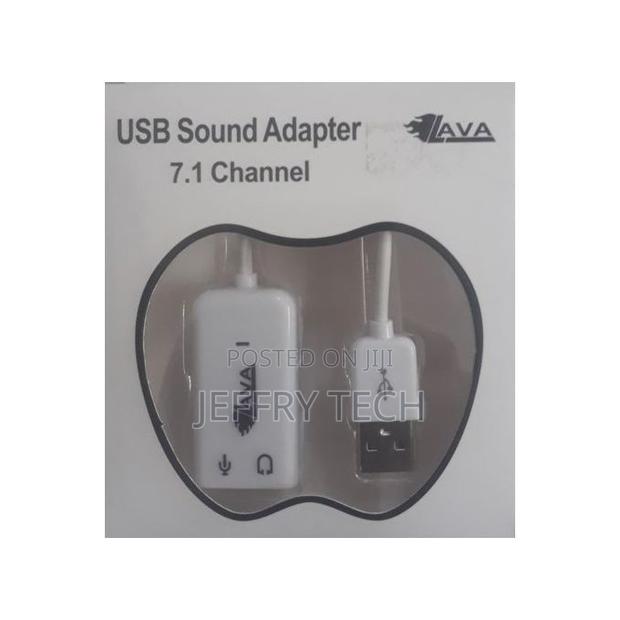 Lava Usb External Sound Card - Black - main view