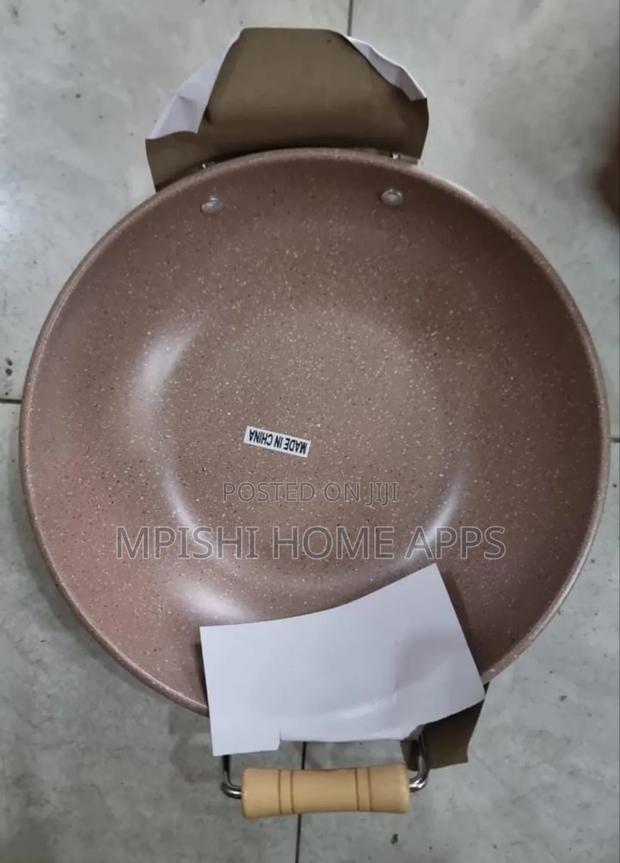 Non Stick Granite Deep Pan With Handle - thumbnail 5