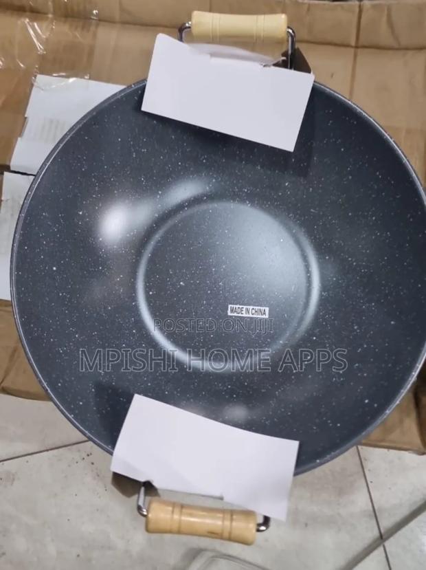 Non Stick Granite Deep Pan With Handle - thumbnail 7