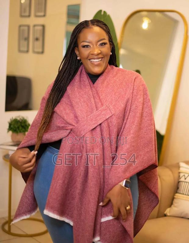 *Wrap Me Up_belted Shawl/Poncho - main view