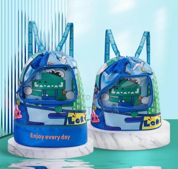 *Cartoon Drawstring Waterproof Swimming Bag/Toys E - main view