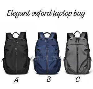 *Elegant Oxford Waterproof Laptop Backpack