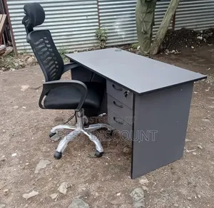 Headrest Chair and Table