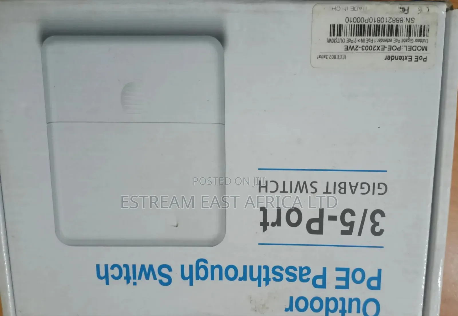 Outdoor Poe Passthrough Switch - 3 Ports