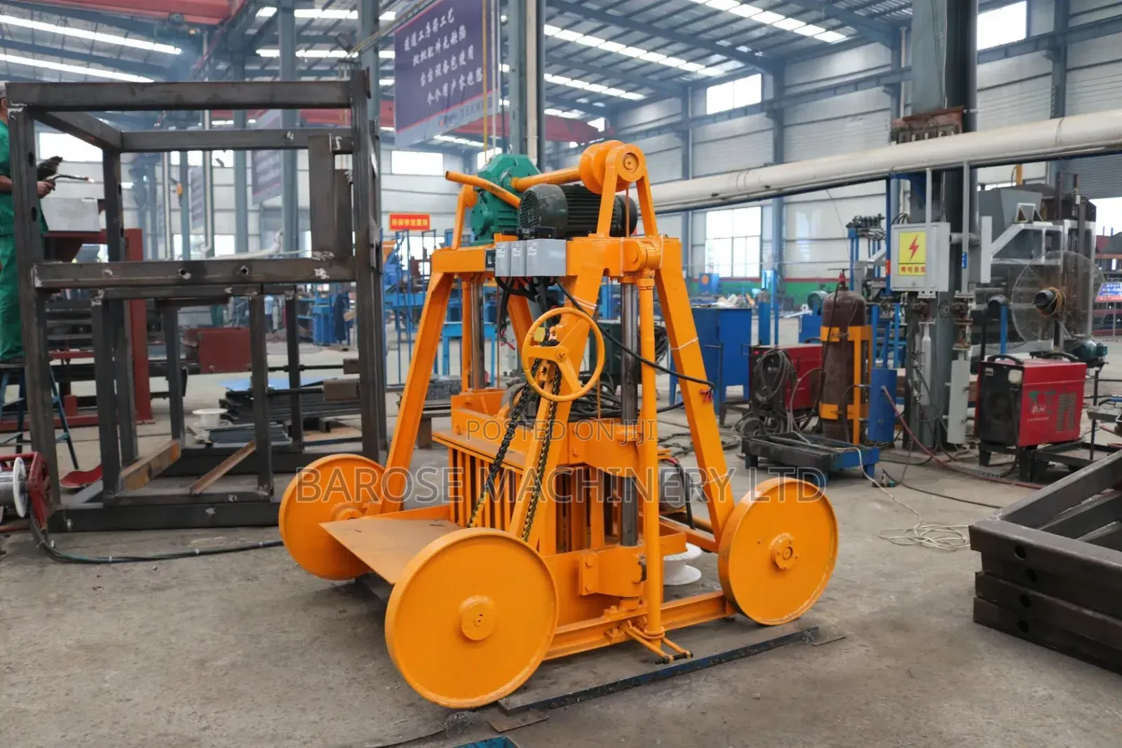 Egg Laying Block Making Machine