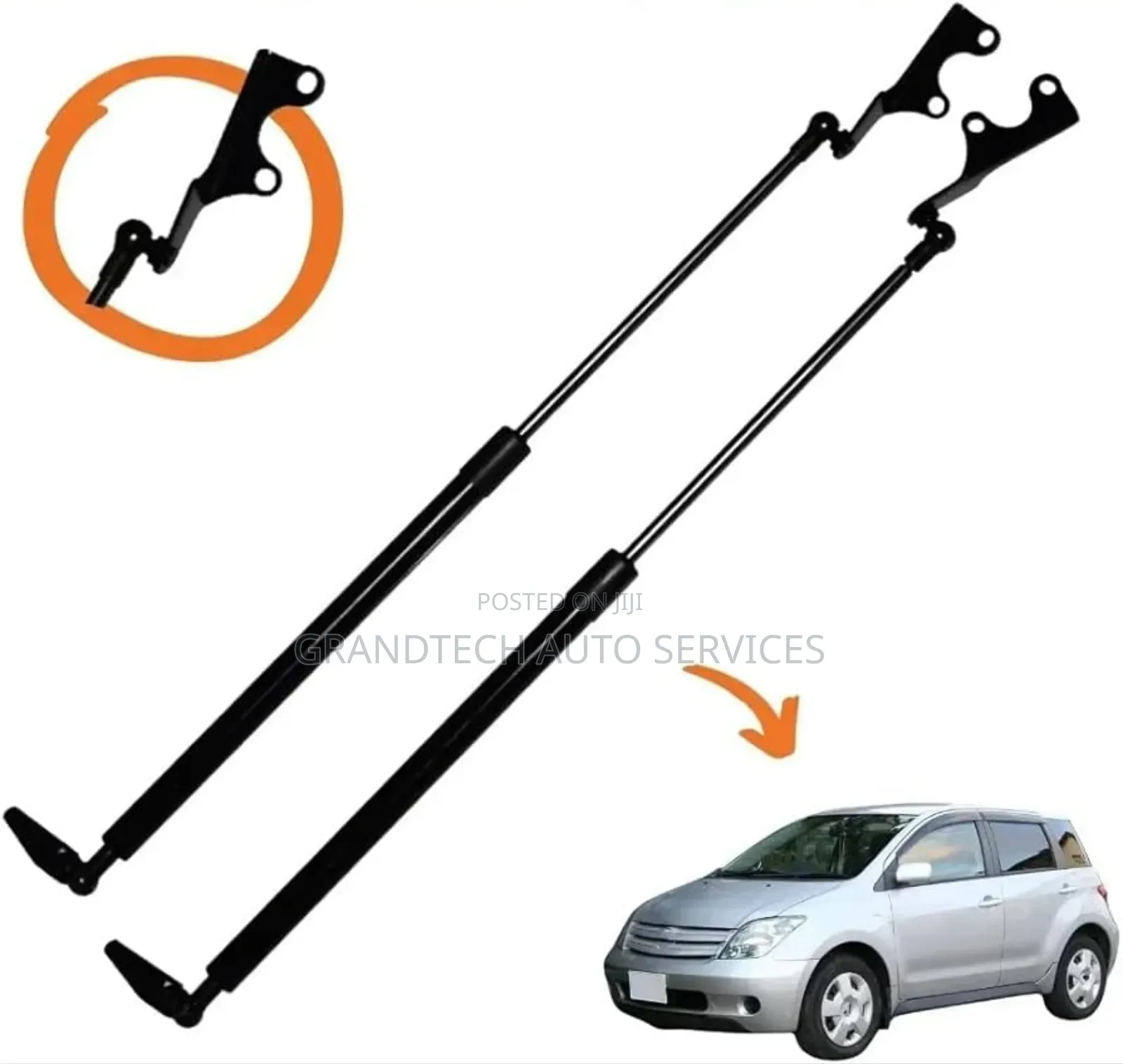Toyota Ist Boot Shocks