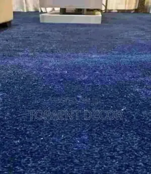Usa 8mm Blue Wall to Wall Budget Friendly Carpet