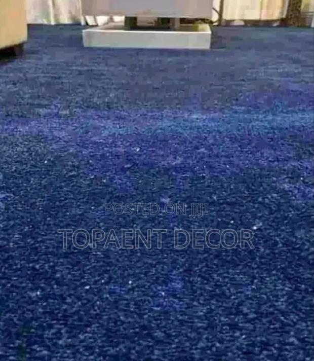 Usa 8mm Blue Wall to Wall Budget Friendly Carpet