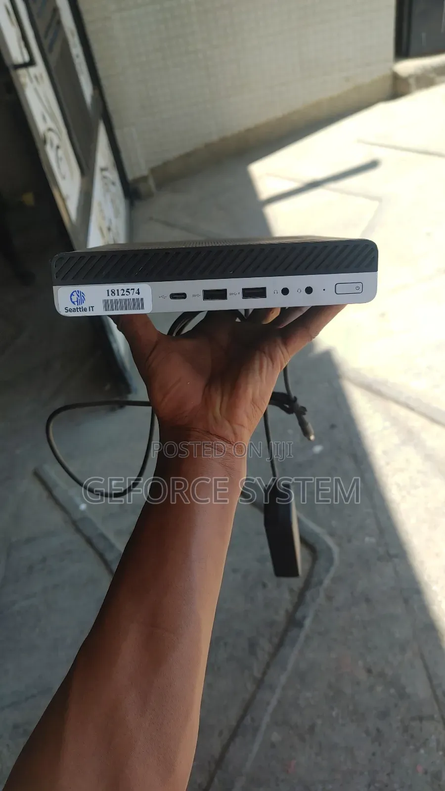 Desktop Computer HP EliteDesk 800 G3 8GB Intel Core I7 SSD 256GB