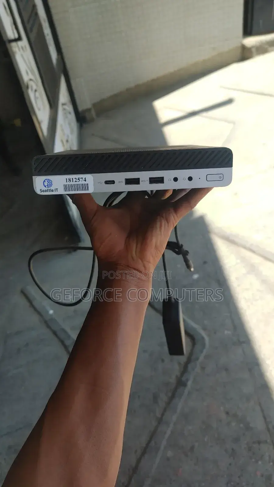 Desktop Computer HP EliteDesk 800 G3 8GB Intel Core I7 SSD 256GB