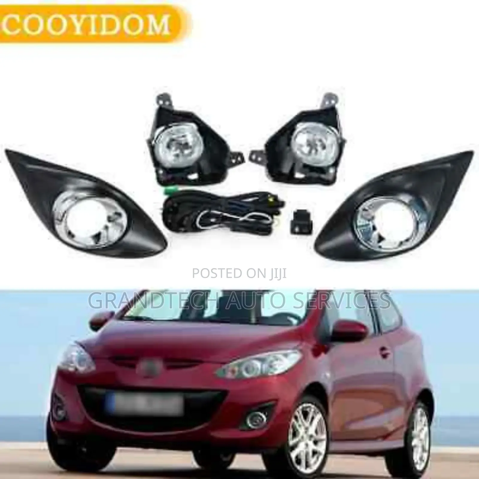 Mazda Demio 2010-2014 Foglights