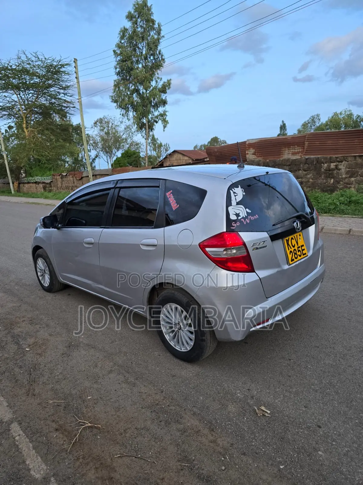 Honda Fit 2011 Silver