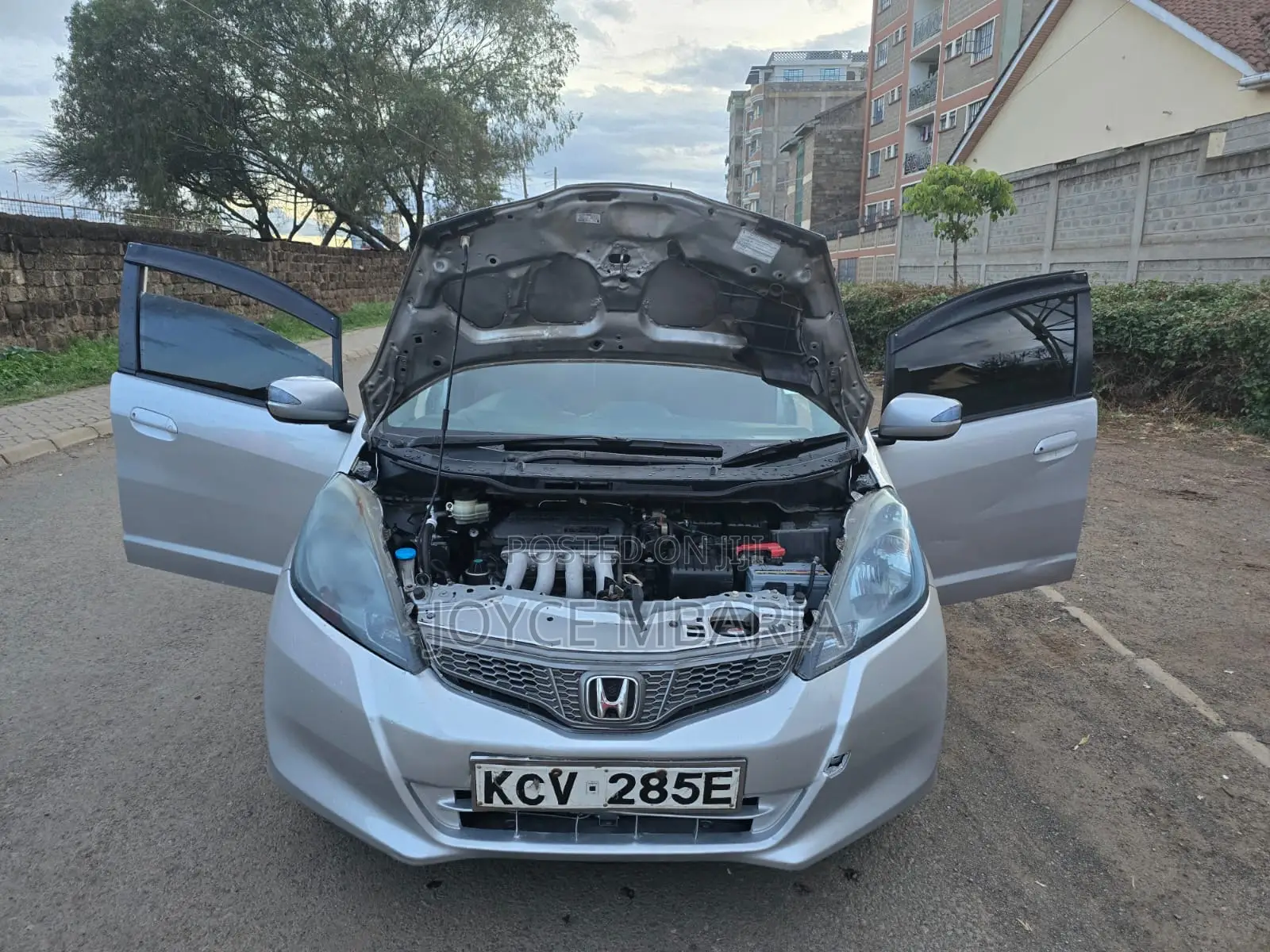 Honda Fit 2011 Silver