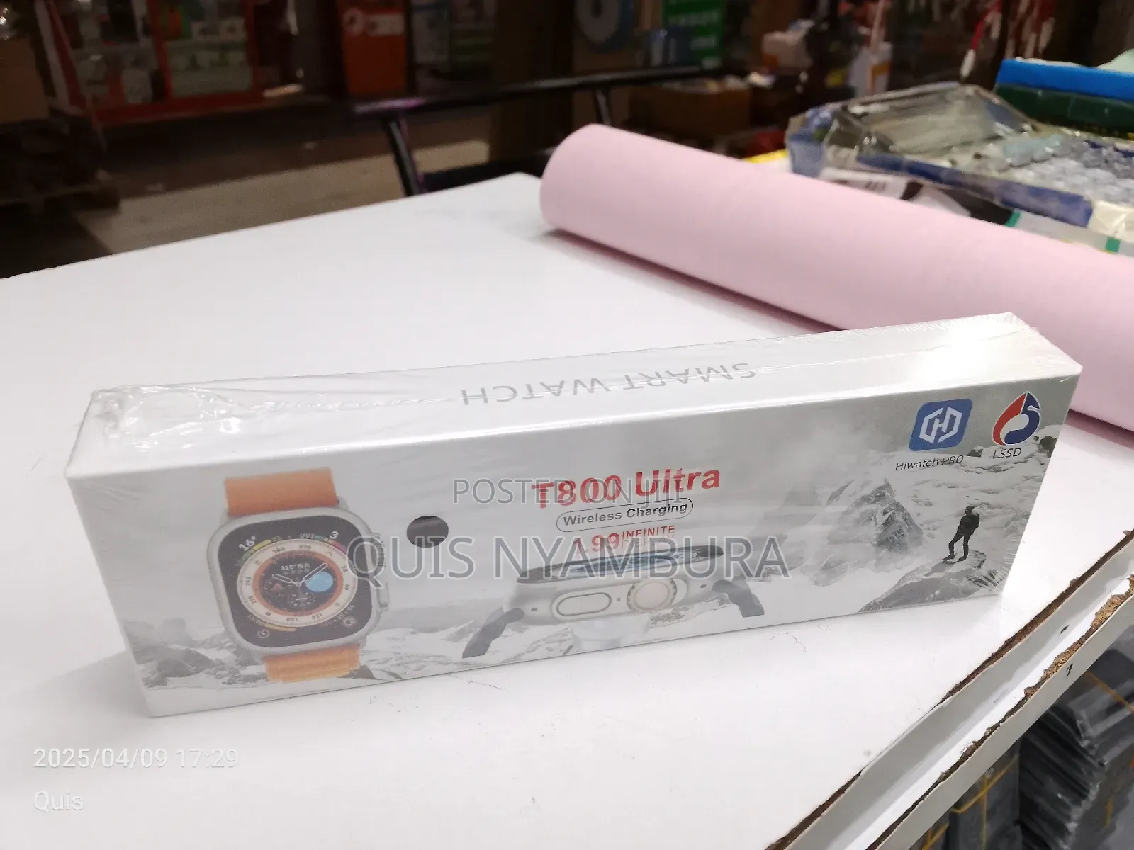 Smartwatch/ Wireless Charging T800 Ultra Smart Watch