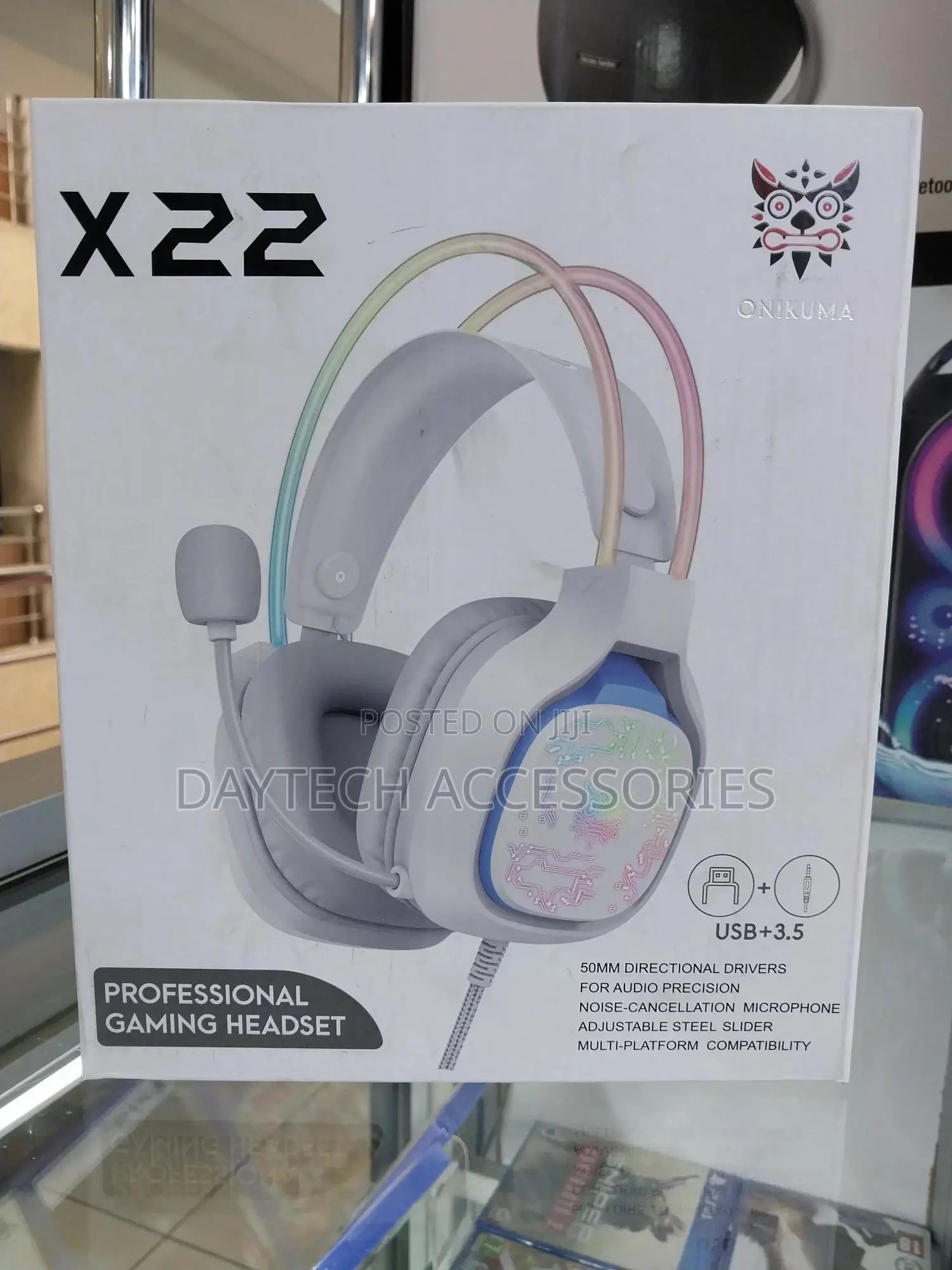 Onikuma X22 Gaming Headset Over-Ear Gaming Wired Headphones