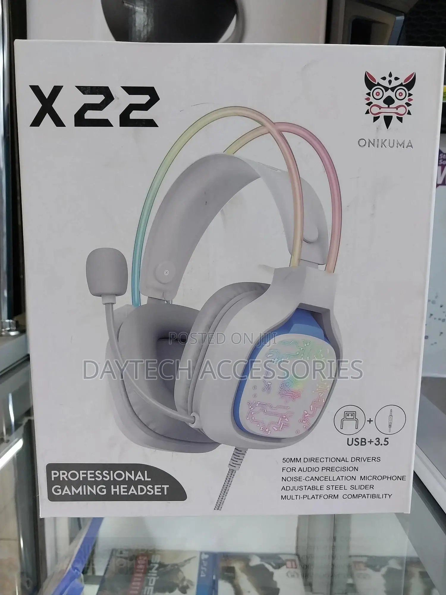 Onikuma X22 Gaming Headset Over-Ear Gaming Wired Headphones