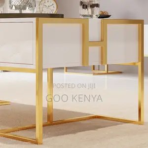 Coffee Table; Black Sleek Coffee Table