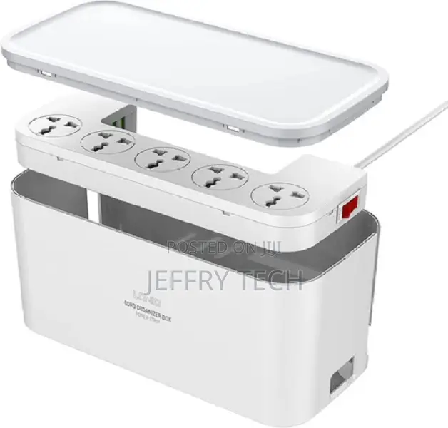 Ldnio Smart Power Extension Box With 5 Socket Ports and 3 Us