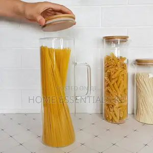 *High Quality Borosilicate Transparent Glass Jar
