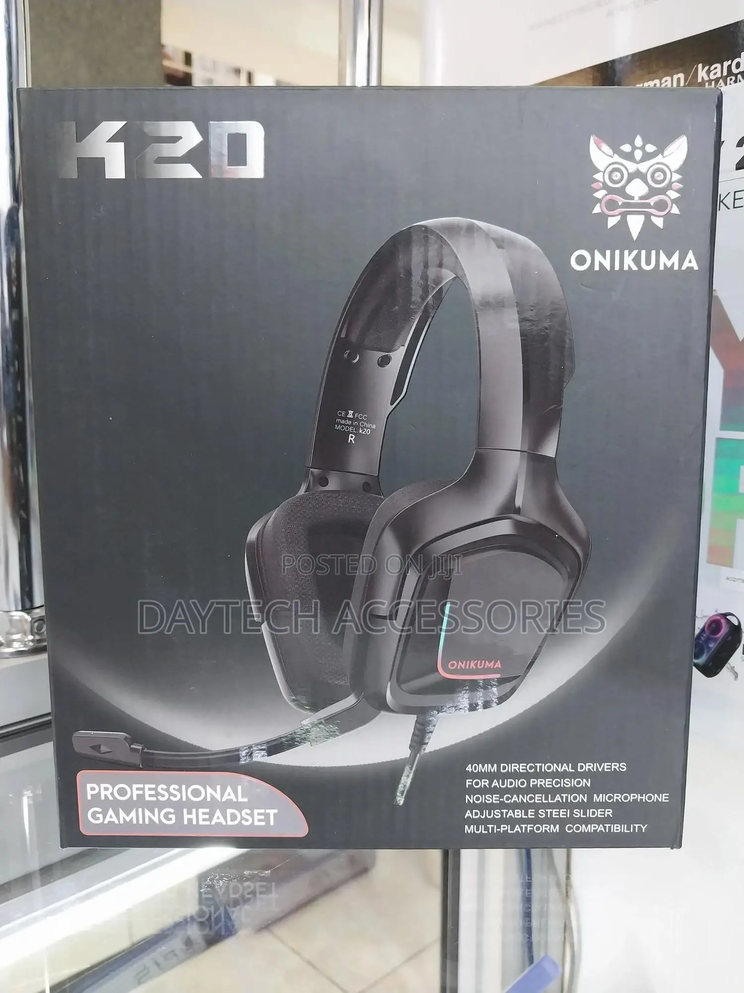 Onikuma Socket Usb Stereo Gaming Headset With Led Light