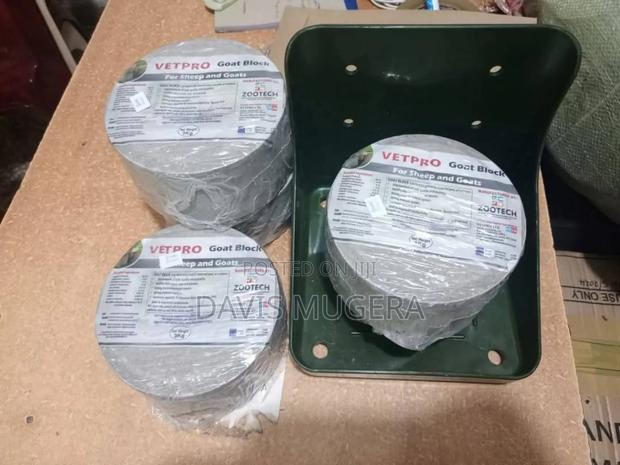 Green Salt Block Holders for Livestock