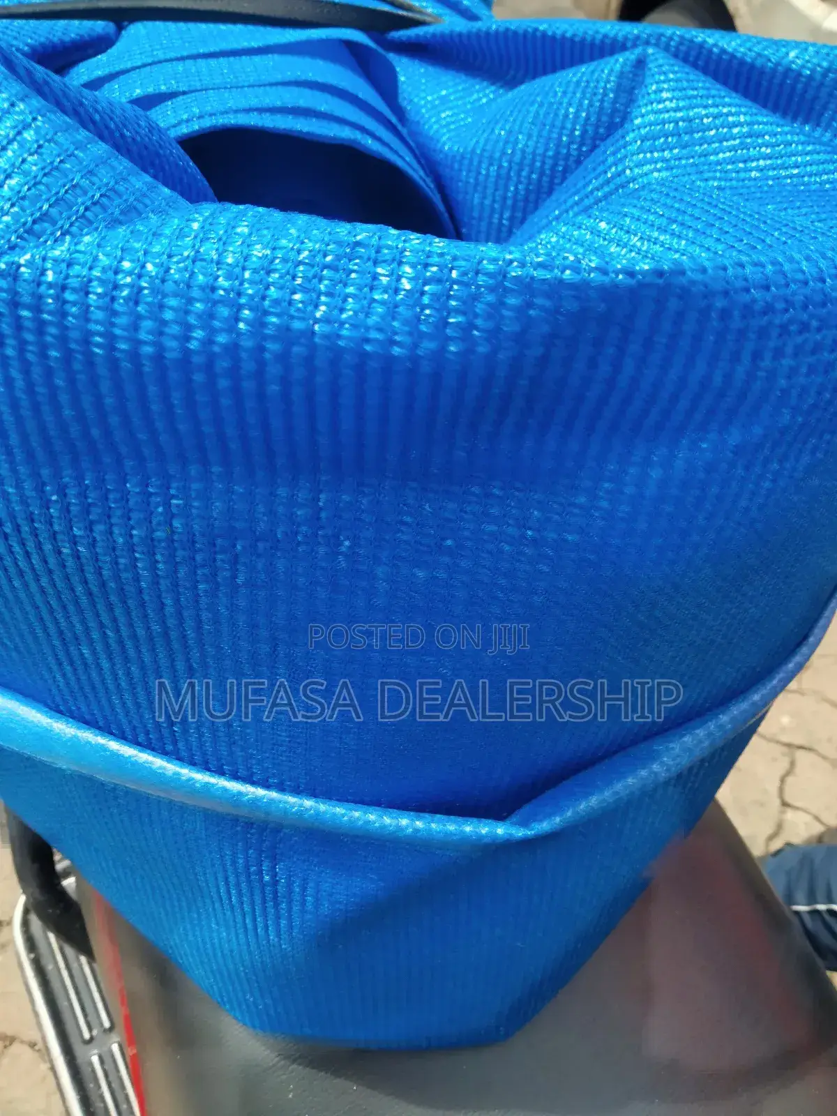 Blue Water Resist Car Shade Nets