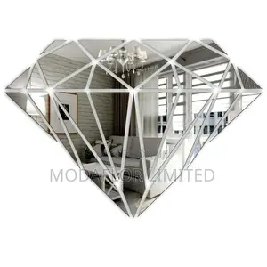 Lightweight and Shatterproof Diamond Mirrors.